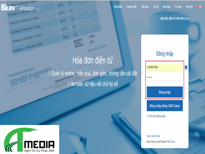 Đại lý hóa đơn điện tử Bkav Huế